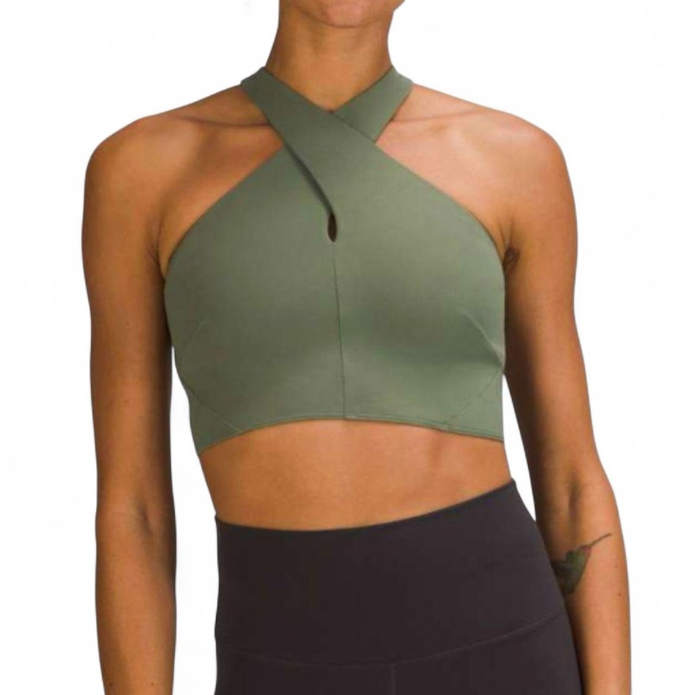Lululemon Nulu Wrap-Front Longline Bra, Size 6